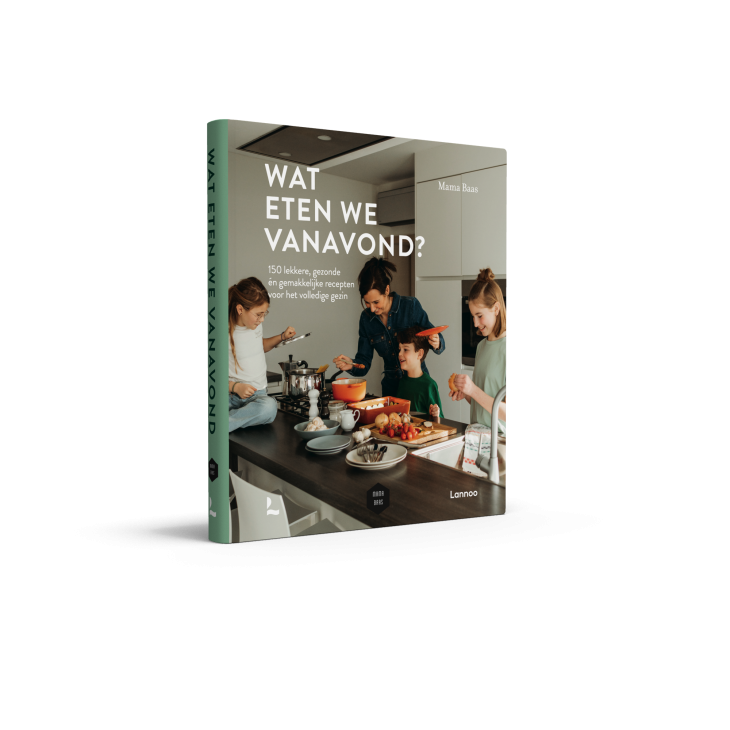 Gesigneerd kookboek "Wat eten we vanavond?"