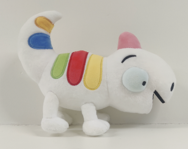 "Kameleon lust (geen) kleur": de knuffel